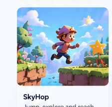 SkyHop game